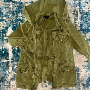 Army green jacket